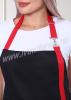 Фартук твил Джем черный/красный жен. (44-62)