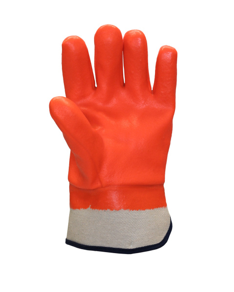 Перчатки утепленные "ВИНТЕРЛЕ КП"(ПВХ,утепленные х/б тканью с начесом,манжет-крага), в уп.72пар