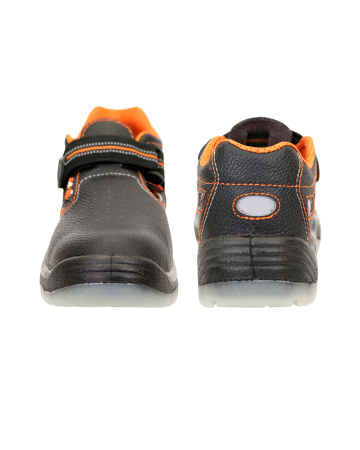 Полуботинки с перфорацией "Европа/ю", кожа, ПКП МС, ПУ-ТПУ