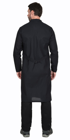 Халат х/б бязь, мужской тёмный  СИРИУС (ЧЗ)