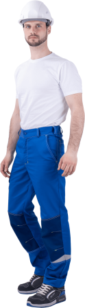 Брюки ТУРБО SAFETY летние василек-синий