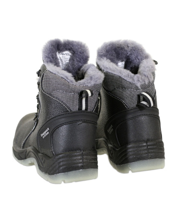 Ботинки "Protection-nord/ю", кожа, ПКП, нат. мех, ПУ-ТПУ