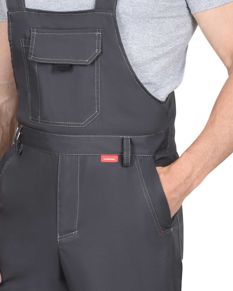 Полукомбинезон "ДАЛЛАС"   серый (ЧЗ)