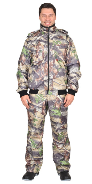 Костюм "Пикник": куртка, брюки (тк. "Оксфорд") КМФ "Коричневый Лес" (ЧЗ)