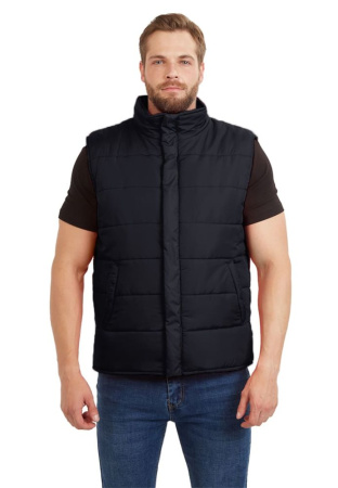 Жилет утепленный "РАПИД" цвет: черный, ткань: Дюспо (ЧЗ)