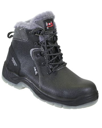 Ботинки "Protection-nord/ю", кожа, ПКП, нат. мех, ПУ-ТПУ