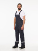 Полукомбинезон рабочий мужской №112 тёмно-серый СОП
