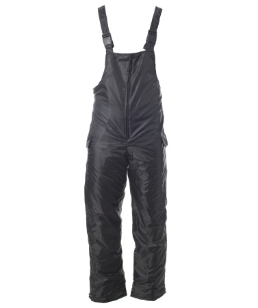 Костюм утепленный «ОХРАННИК» черный (куртка, п/к) Эталон (ЧЗ)