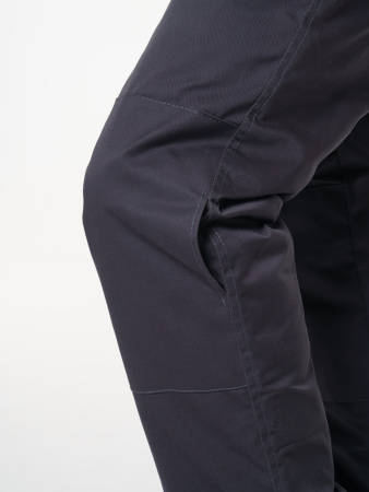 Полукомбинезон мужской зимний Пк703 ткань Твил, цвет темно-серый