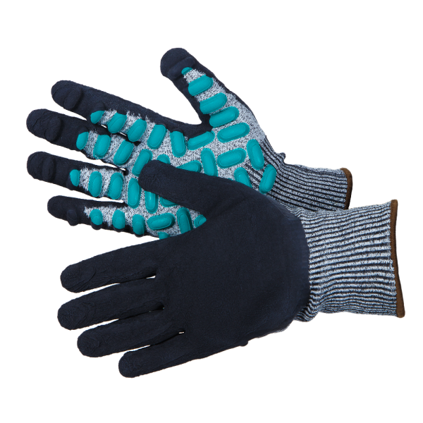 VibroHit Перчатки виброзащитные из HPPE-волокна с латексным покрытием