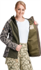Куртка БЕЛУХА, Софтшелл+флис, женская, оливковая КУР 910